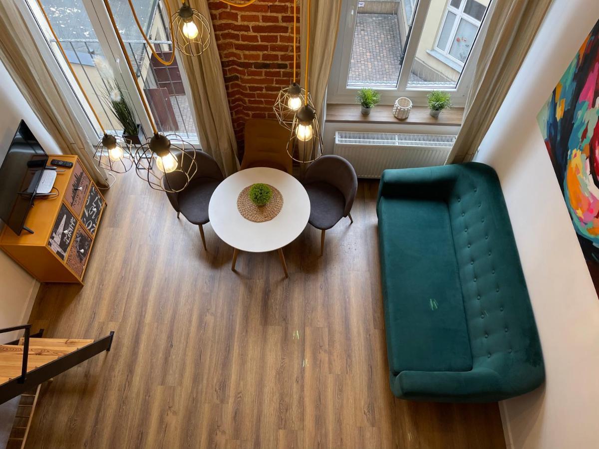 Urokliwy Loft W Ncl Kamienica Vabank 34 Lejlighed Łódź Eksteriør billede