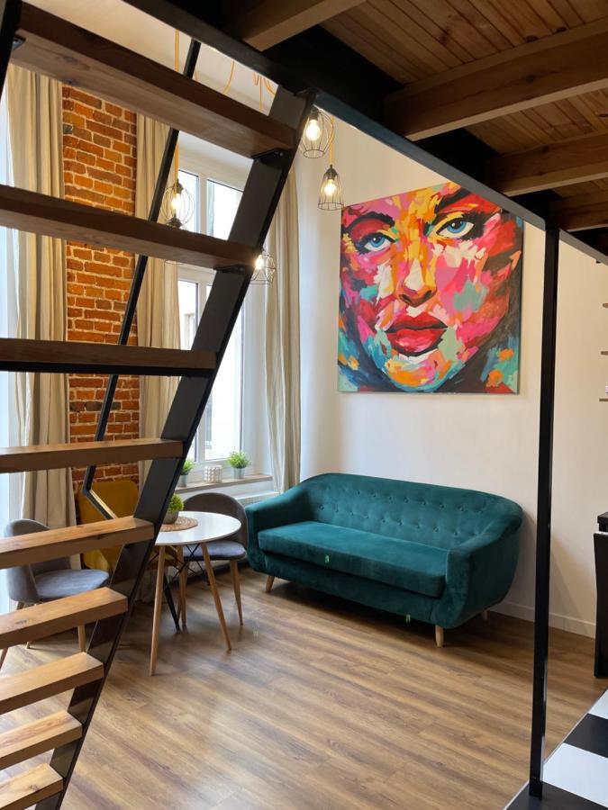 Urokliwy Loft W Ncl Kamienica Vabank 34 Lejlighed Łódź Eksteriør billede